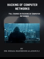 Hacking of Computer Networks