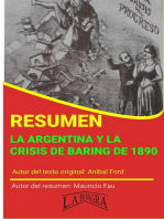 Resumen de La Argentina y la Crisis de Baring de 1890: RESÚMENES UNIVERSITARIOS