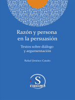 Razón y persona en la persuasión: Textos sobre diálogo y argumentación