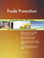 Trade Promotion A Complete Guide - 2021 Edition