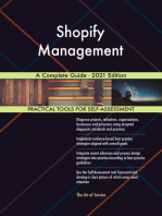 Shopify Management A Complete Guide - 2021 Edition