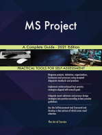 MS Project A Complete Guide - 2021 Edition