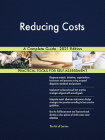 Reducing Costs A Complete Guide - 2021 Edition