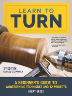 Learn to Turn, 3rd Edition Revised & Expanded: A Beginner's Guide to Woodturning Techniques and 12 Projects