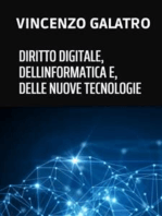 Diritto digitale, dell'informatica e delle nuove tecnologie