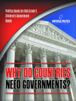 Why Do Countries Need Governments? | Politics Books for Kids Grade 5 | Children's Government Books