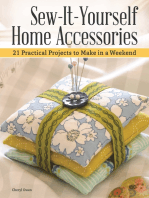 Sew-It-Yourself Home Accessories: 21 Practical Projects to Make in a Weekend