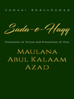 Sada-e-Haqq: Promotion of Virtue and Prevention of Vice