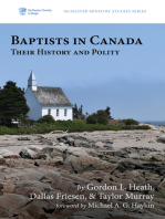 Baptists in Canada: Their History and Polity