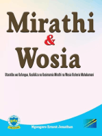 Mirathi na Wosia: Utaratibu wa Kufungua, Kusikiliza na Kusimamia Mirathi na Wosia Kisheria Mahakamani: Legal, #1