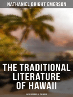 The Traditional Literature of Hawaii - Sacred Songs of the Hula