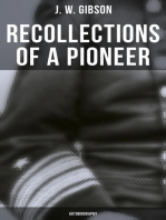 Recollections of a Pioneer (Autobiography): The Civil War Era