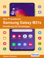 Das Praxisbuch Samsung Galaxy M31s - Anleitung für Einsteiger