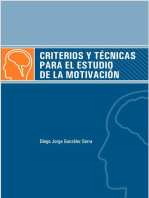 Criterios y técnicas para el estudio de la motivación