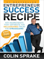 Entrepreneur Success Recipe