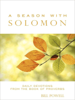 A Season with Solomon: Daily Devotions From the Book of Proverbs