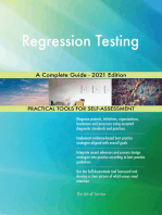 Regression Testing A Complete Guide - 2021 Edition