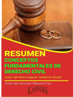 Resumen de Conceptos Fundamentales de Derecho Civil de Guillermo Borda: RESÚMENES UNIVERSITARIOS