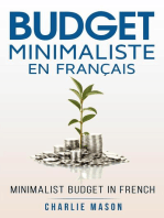 Budget Minimaliste En Français/ Minimalist budget In French (French Edition