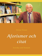 Aforismer och citat: Svenska und Deutsch