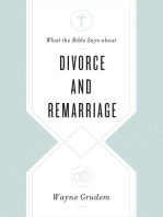 What the Bible Says about Divorce and Remarriage