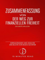 Zusammenfassung von „Der Weg zur finanziellen Freiheit“: Kernaussagen und Analyse des Buchs von Bodo Schäfer: Zusammenfassung
