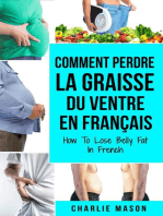 Comment perdre la graisse du ventre En français/ How To Lose Belly Fat In French