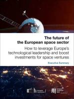 The future of the European space sector: How to leverage Europe's technological leadership and boost investments for space ventures - Executive Summary