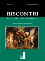 Riscontri. Rivista di Cultura e di Attualità: N. 3 (SETTEMBRE-DICEMBRE 2020)