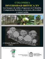 Colombia Diversidad Biótica XV: Los bosques de robles (Fagaceae) en Colombia. Composición florística, estructura, diversidad y conservación