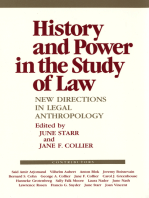 History and Power in the Study of Law