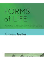 Forms of Life: Aesthetics and Biopolitics in German Culture
