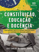 Constituição, Educação e Docência: contradições entre as normas constitucionais e a realidade da educação pública