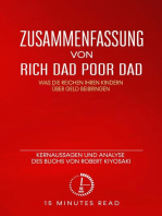 Zusammenfassung von „Rich Dad, Poor Dad“: Kernaussagen und Analyse des Buchs von Robert T. Kiyosaki: Zusammenfassung