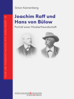 Joachim Raff und Hans von Bülow: Porträt einer Musikerfreundschaft. Briefedition.