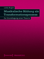Musikalische Bildung als Transformationsprozess