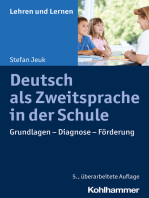 Deutsch als Zweitsprache in der Schule: Grundlagen - Diagnose - Förderung