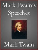 Mark Twain’s Speeches