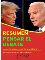 Resumen de Pensar el Debate de Christian Plantin: RESÚMENES UNIVERSITARIOS