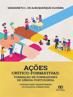 Ações crítico-formativas