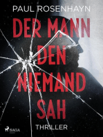 Der Mann, den niemand sah - Thriller