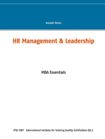 HR Management & Leadership