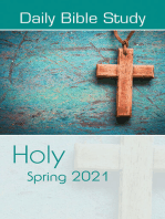 Daily Bible Study Spring 2021