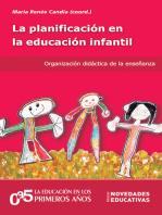 La planificación en la educación infantil: Organización didáctica de la enseñanza