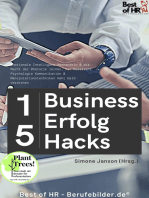 15 Business-Erfolg-Hacks: Emotionale Intelligenz Verhandeln & die Macht der Rhetorik lernen, mit Resilienz Psychologie Kommunikation & Manipulationstechniken mehr Geld verdienen