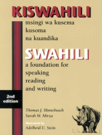 SWAHILI: A Foundation for Speaking, Reading, and Writing