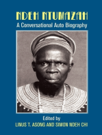 Ndeh Ntumazah: A Conversational Auto Biography