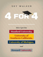 4 for 4: How I got into Stanford University, University of Southern California, University of Michigan, and Howard University