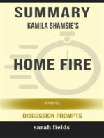 Home Fire: A Novel by Kamila Shamsie (Discussion Prompts)