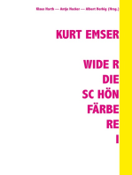 Kurt Emser - Wider die Schönfärberei: -